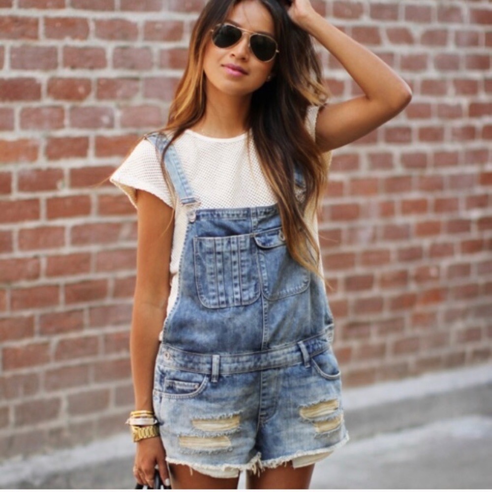 Zara Trafaluc short overalls